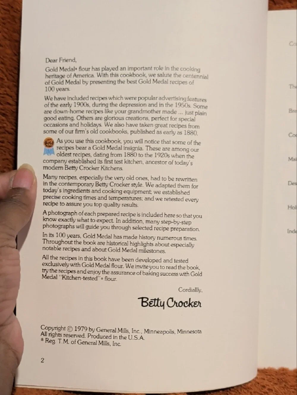 Century Of Success Cookbook ( Copyright 1979 )